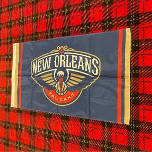 Brand new New Orleans Pelicans banner flag